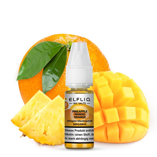 ELFBAR ELFLIQ PINEAPPLE MANGO ORANGE