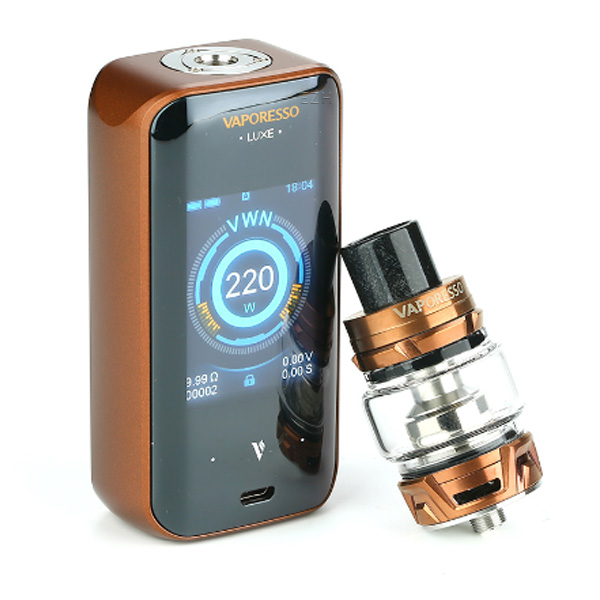 Vaporesso luxe pro. Vaporesso Luxe 220w. Вапорессо Люкс 220 ватт. Vaporesso Luxe s Bronze. Вапорессо Люкс 220 в руке.