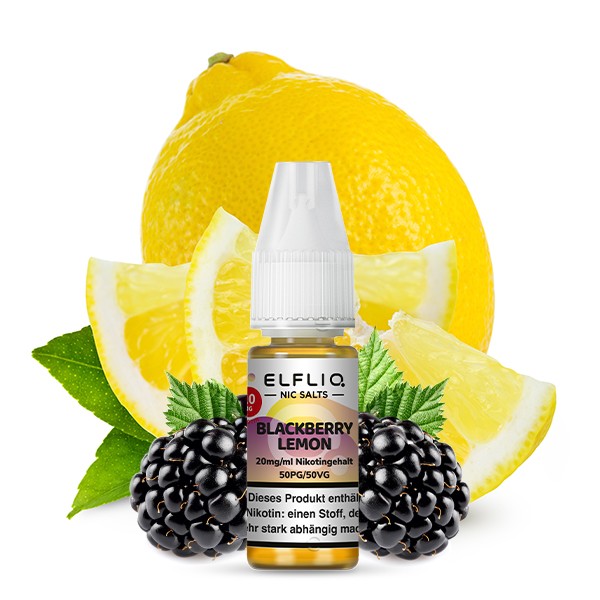 ELFBAR ELFLIQ BLACKBERRY LEMON